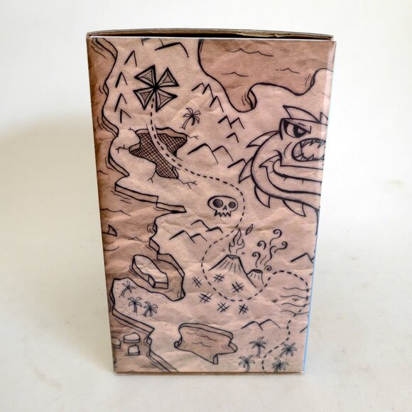 NEW 2007 6" SIGNED LE 700 KIDROBOT PIRATE TEETER DESIGNER ART URBAN VINYL FIGURE - Picture 8 of 13